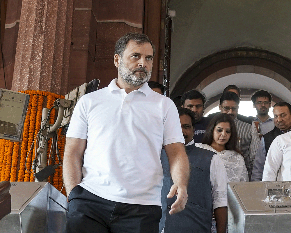 Indictment row: Rahul demands Adani's arrest, accuses govt of protecting him