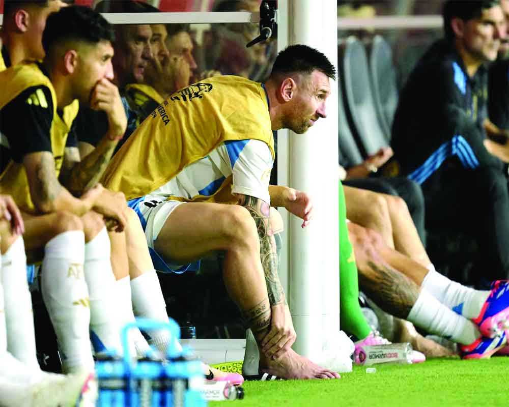 Injured Messi out of Argentina’s squad for  World Cup qualifiers against Chile, Colombia