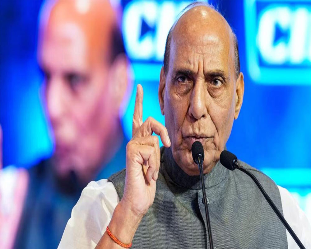 Inviting outside forces dents efforts for unity: Rajnath tells neighbours on maritime security