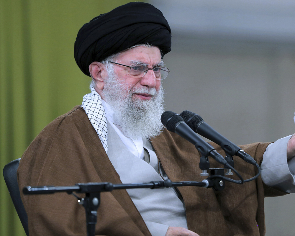 Iranian supreme leader praises missile attack on Israel, says Iran will do it again if necessary