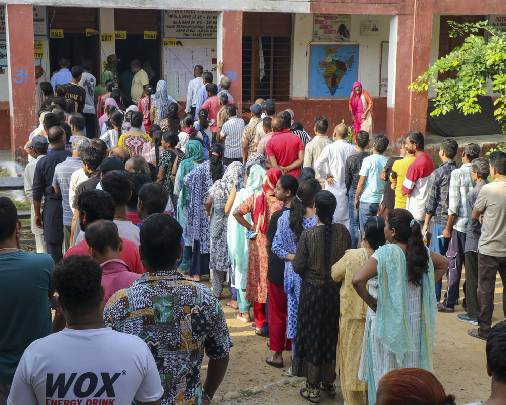 J-K elections: Over 44 per cent polling till 1 pm