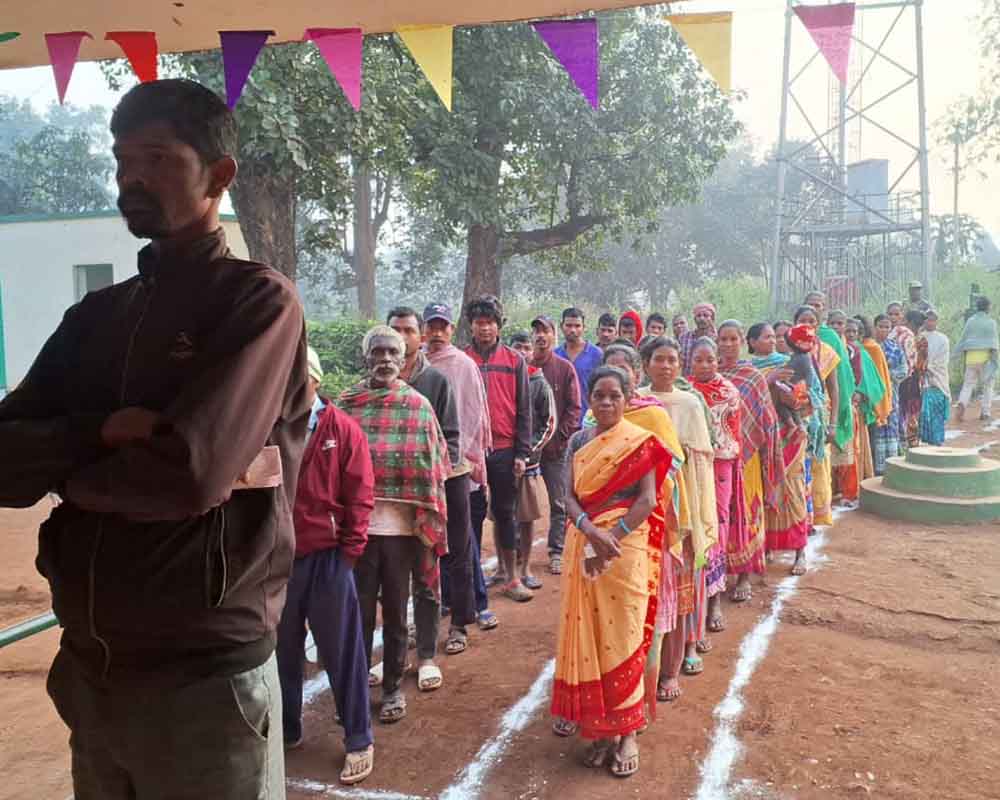 Jharkhand polls: Over 29 pc voter turnout recorded in 43 assembly seats till 11 AM