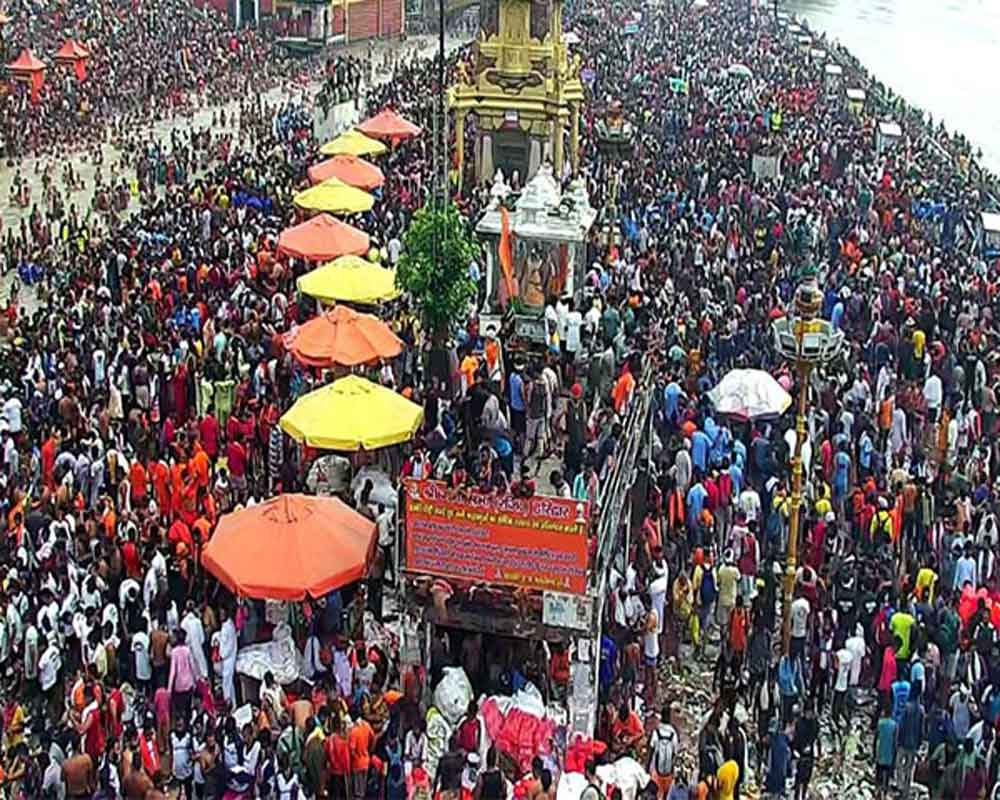 Kanwar yatra concludes, 4.5 crore kanwariyas visit Haridwar