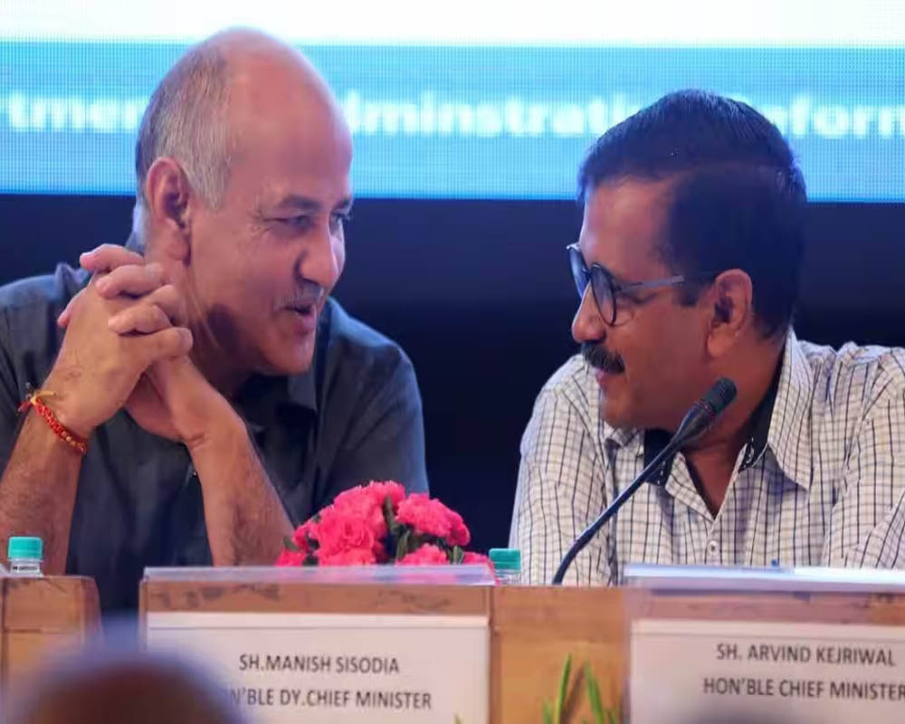 Kejriwal greets Sisodia on birthday; says his courage is inspiring