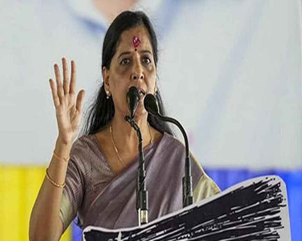 Kejriwal's life in danger, BJP's politics about 'hatred': Wife Sunita at INDIA bloc rally