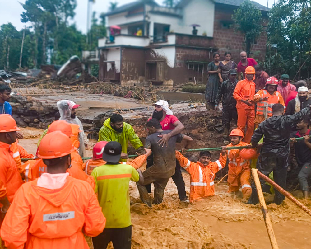 Kerala landslides: Toll climbs to 45, rescue ops underway