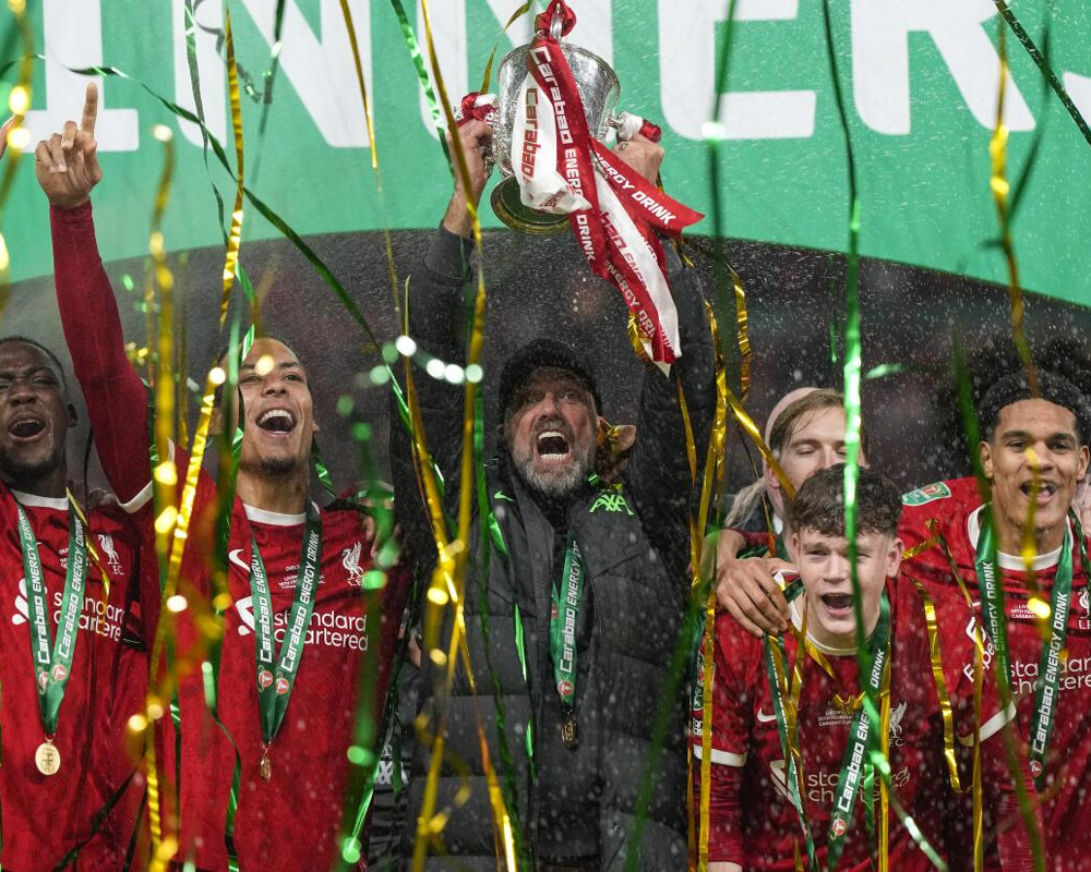 Klopp Savours His "most Special Trophy" As Liverpool Wins The English ...