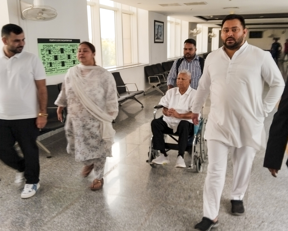 Land-for-jobs case: Lalu Prasad, sons granted bail by Delhi court