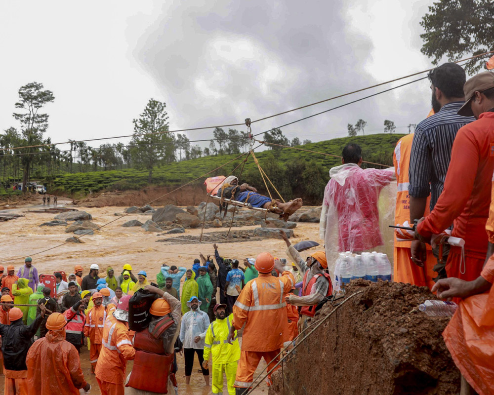 Landslides in Kerala's Wayanad claim 132 lives, Over 200 injured, and 180 missing