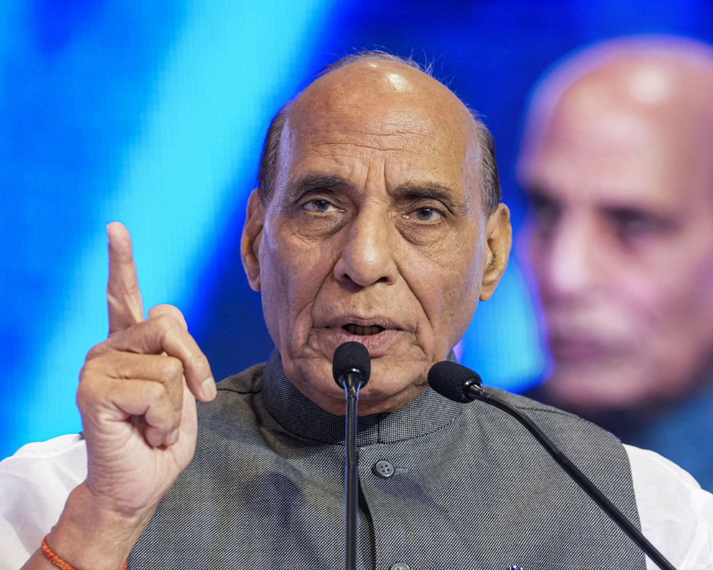 Macaulay sent to India by British to enslave Indians mentally: Rajnath Singh