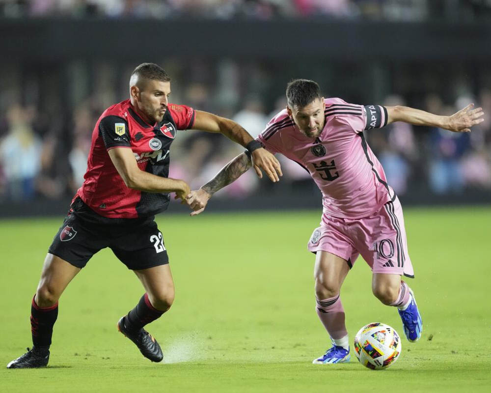 Messi and Inter Miami close messy preseason with 1-1 draw against Newell's Old Boys