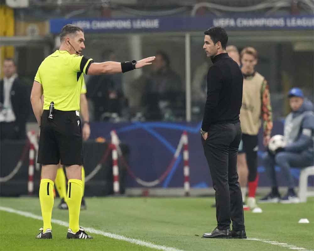 Mikel Arteta angered by two penalty calls in Arsenal loss at Inter