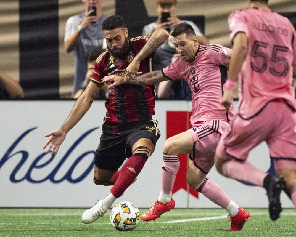 Miranchuk scores in 84th minute to lift Atlanta United to 2-2 tie with Messi's Inter Miami