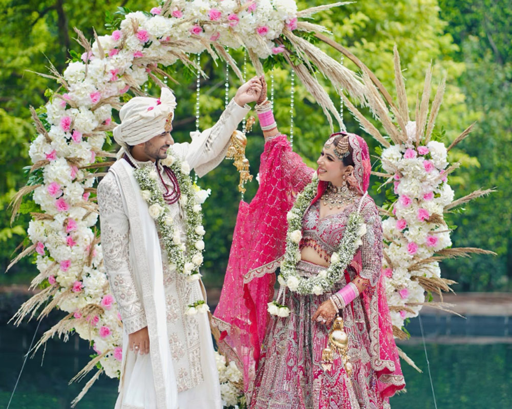 Model Richa Mehta ties the Knot with Debashish Kalita in a Private Ceremony