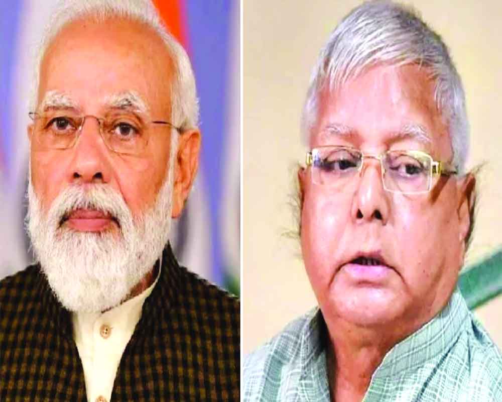 Modi, Lalu in tug of war on Muslim quota