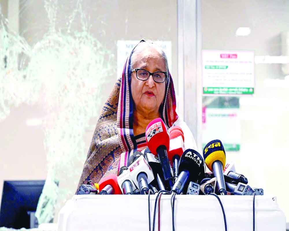 Murder case filed against Bangladesh's ousted PM Hasina