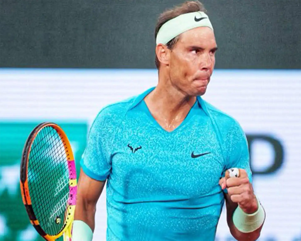 Nadal comes from 4-1 down in 2nd set to beat Norrie, reaches QF of Nordea Open in Sweden