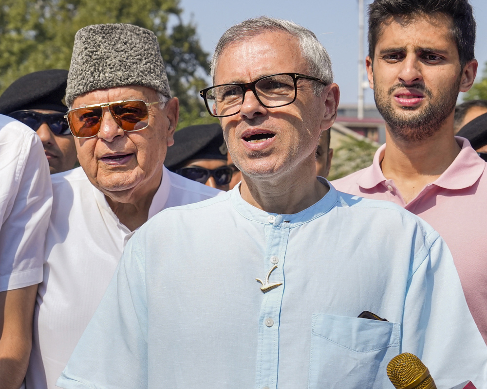 NC-Congress alliance stakes claim to form govt in J-K: Omar Abdullah