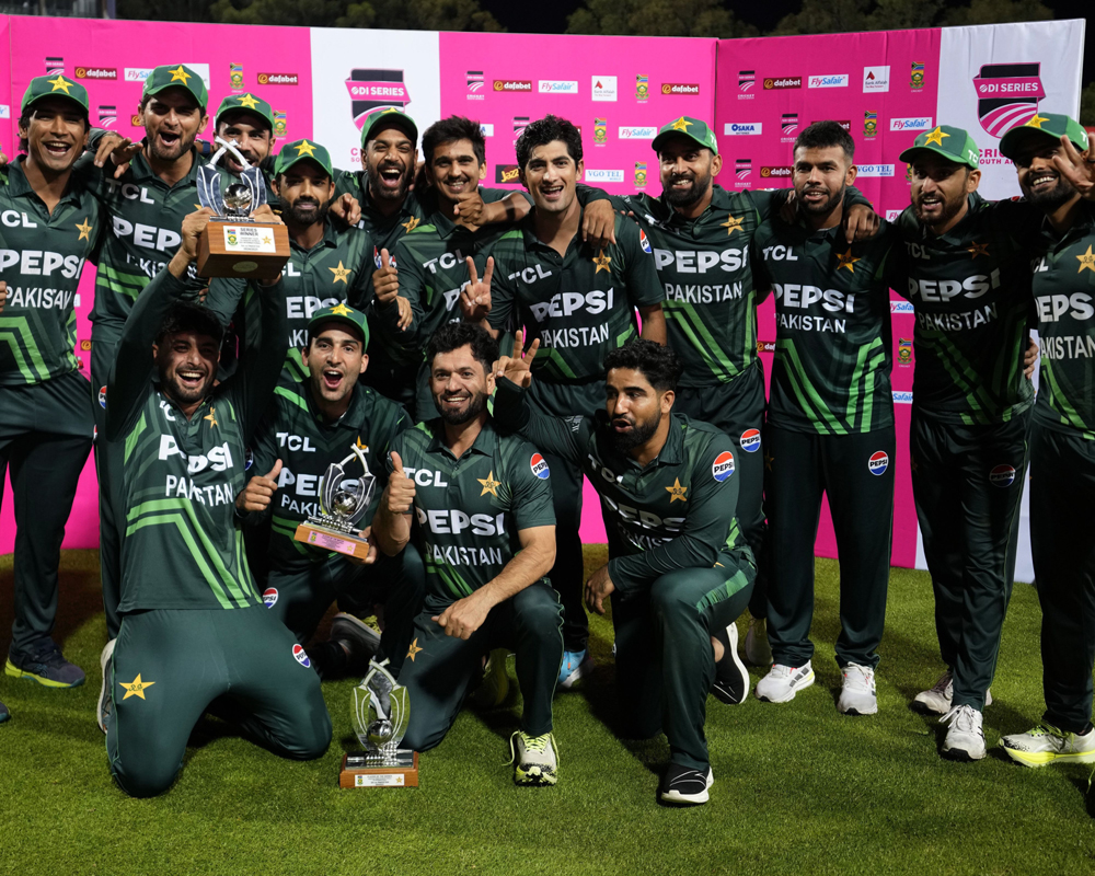 Pakistan completes a 3-0 sweep of ODI series against South Africa