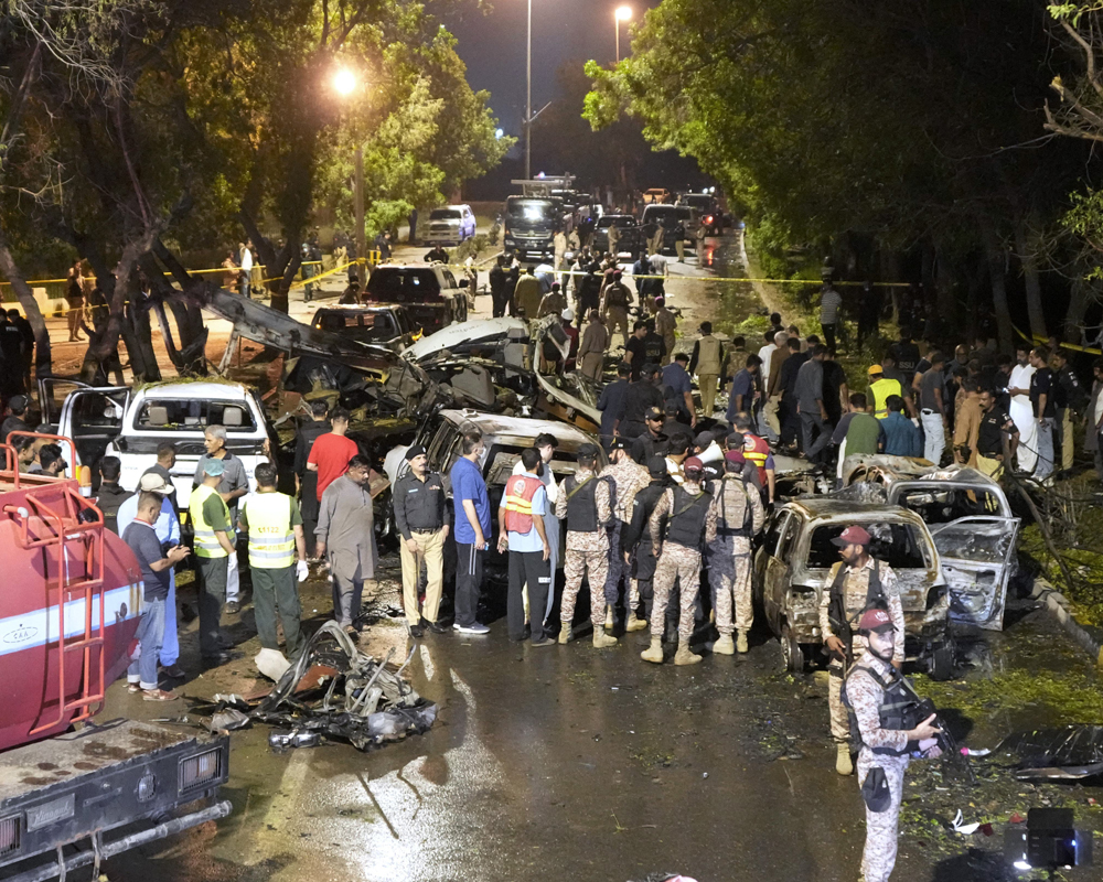 Pakistani separatist group claims bombing that killed 2 Chinese near Karachi airport