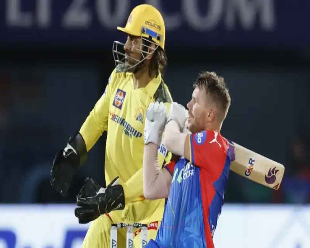 Pant, Warner fifties carry DC to 191/5 against CSK