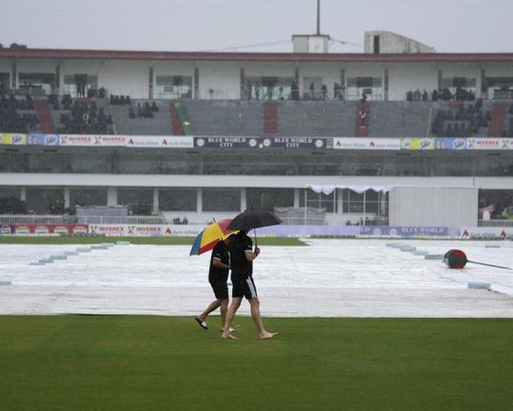 Persistent rain in Rawalpindi washes out Day 1 of 2nd test between Pakistan and Bangladesh