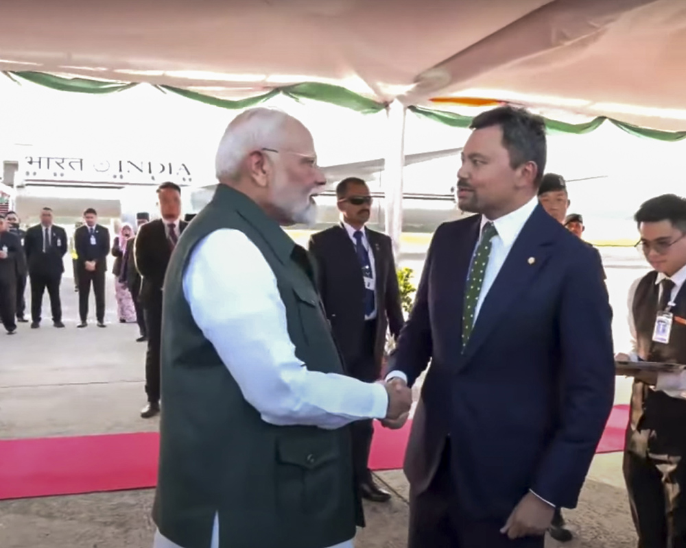 PM Modi arrives in Brunei, the first leg of two-nation visit