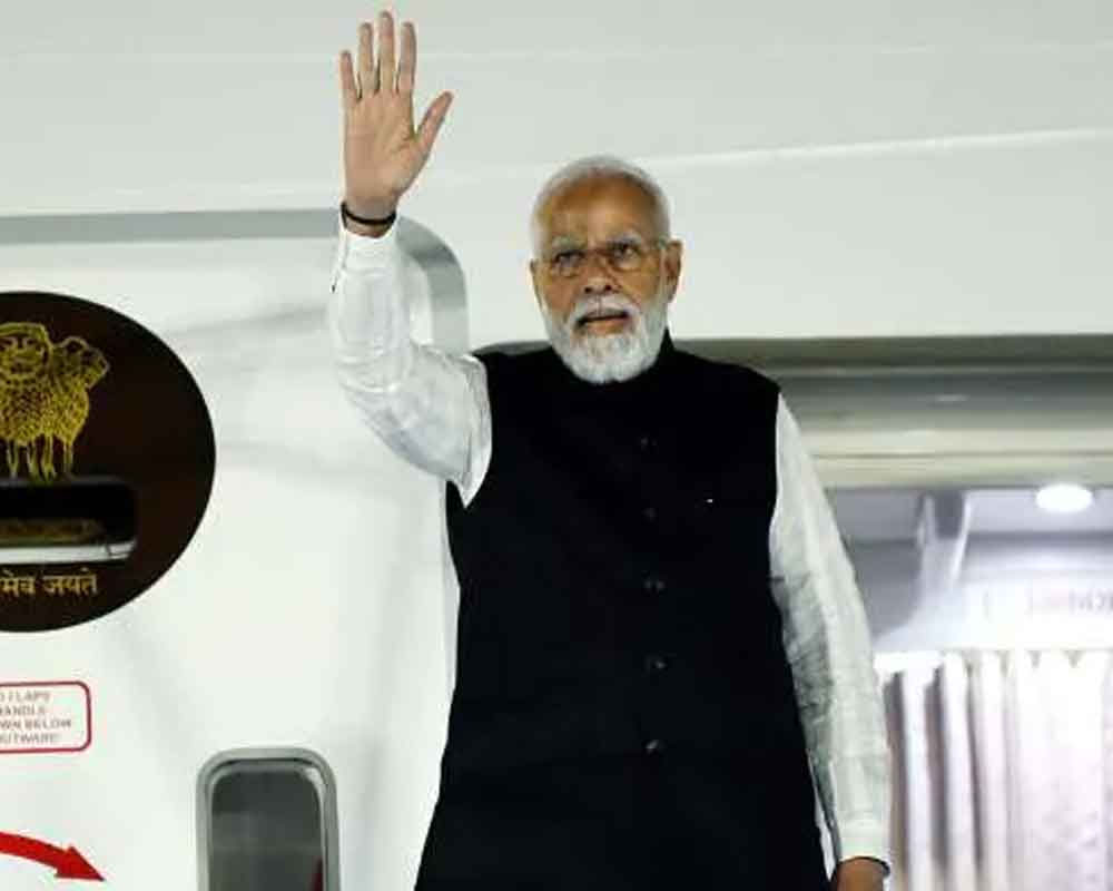 PM Modi leaves for home after completing two-country visit