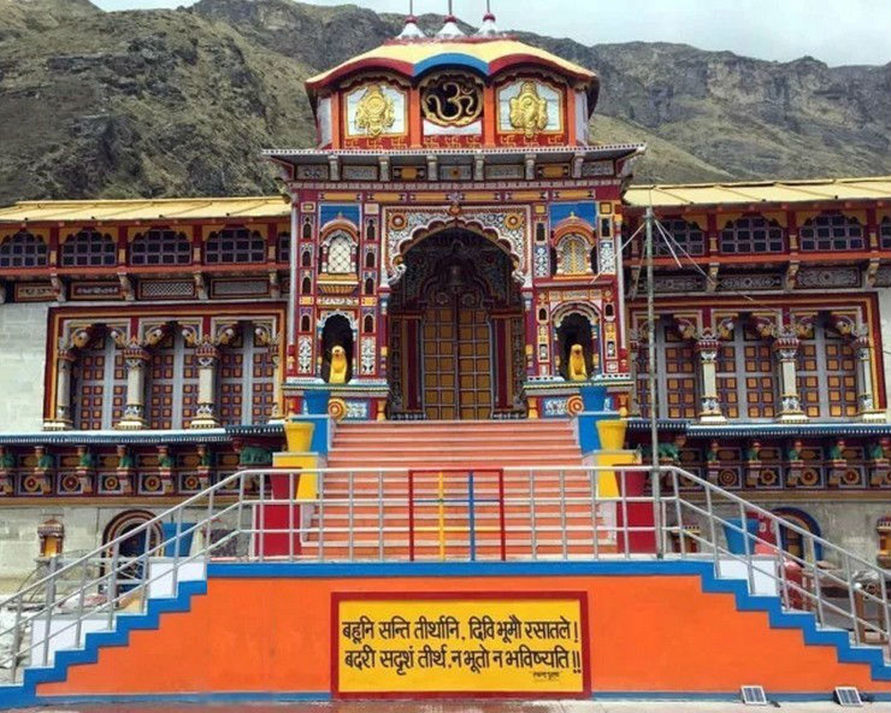 Portals of Badrinath Dham to close on Nov 17