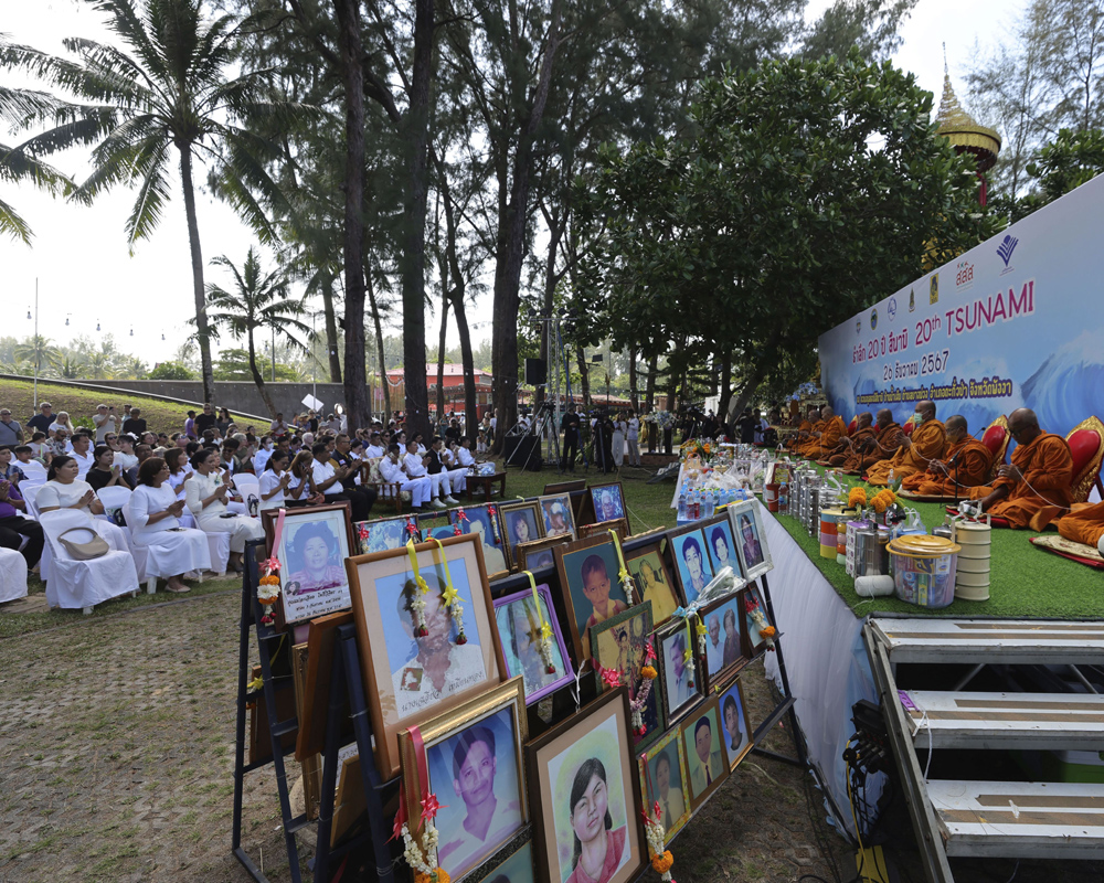 Prayers, tears mark 20 years since Indian Ocean tsunami that killed some 230,000 people