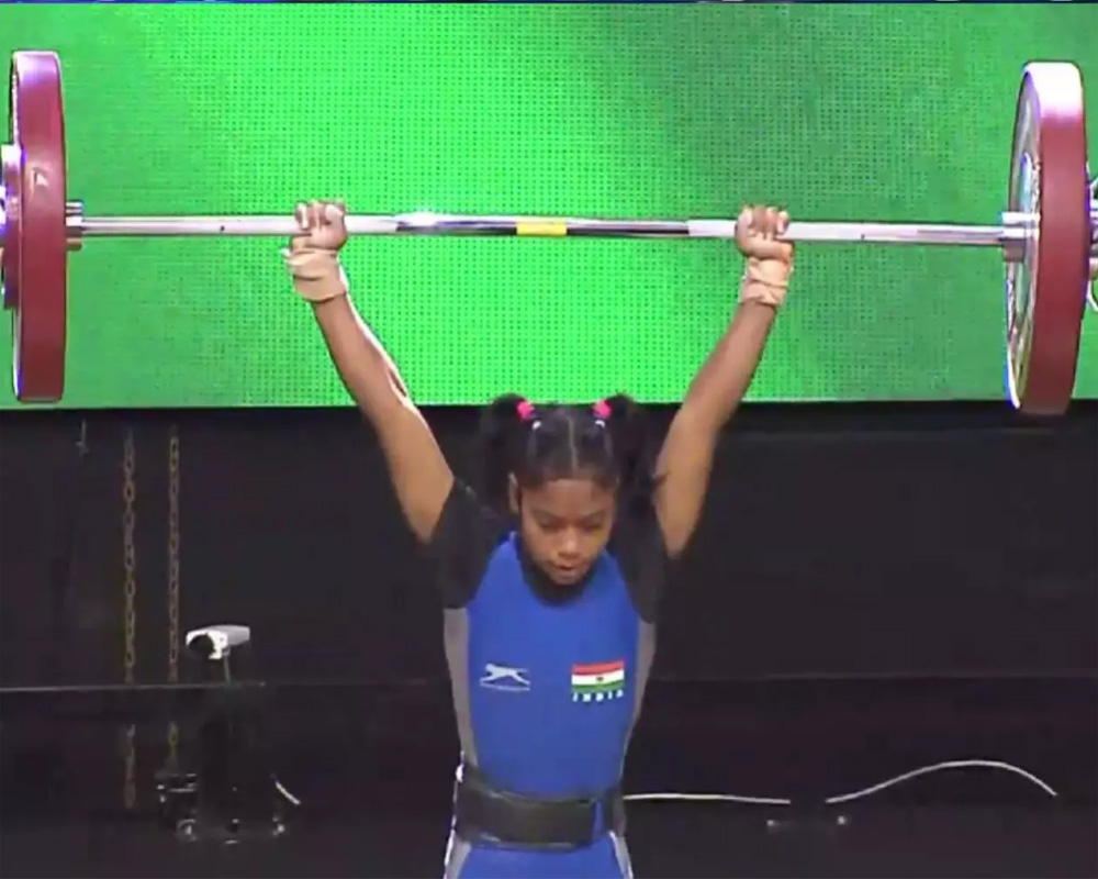 Preetismita Bhoi smashes clean and jerk record for gold at World Youth C'ship