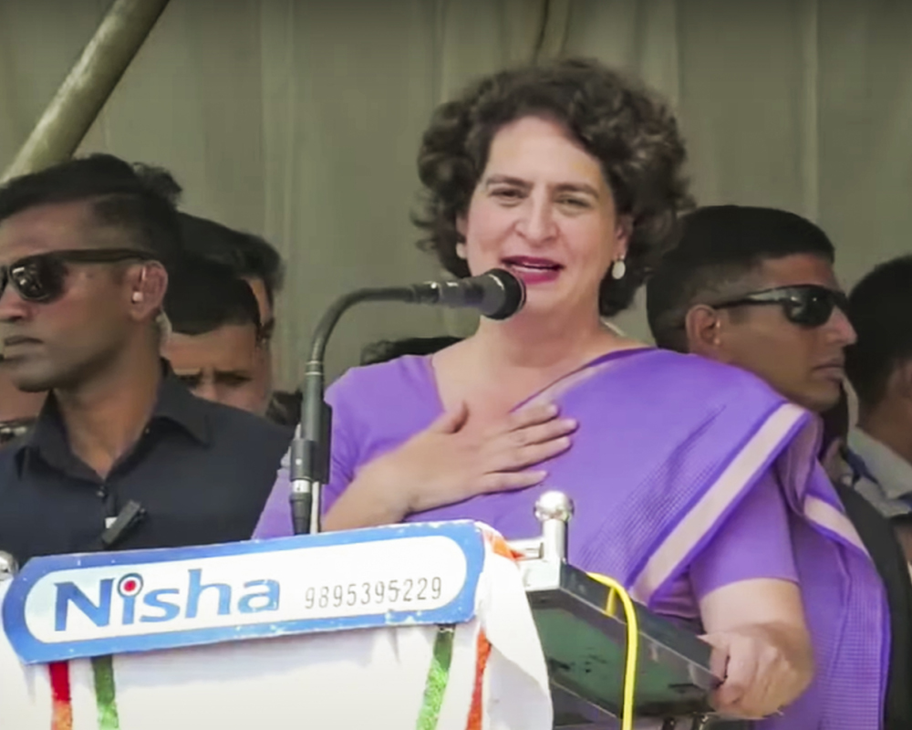 Priyanka Gandhi files nomination for Wayanad LS bypoll, says has 35 yrs experience in politics