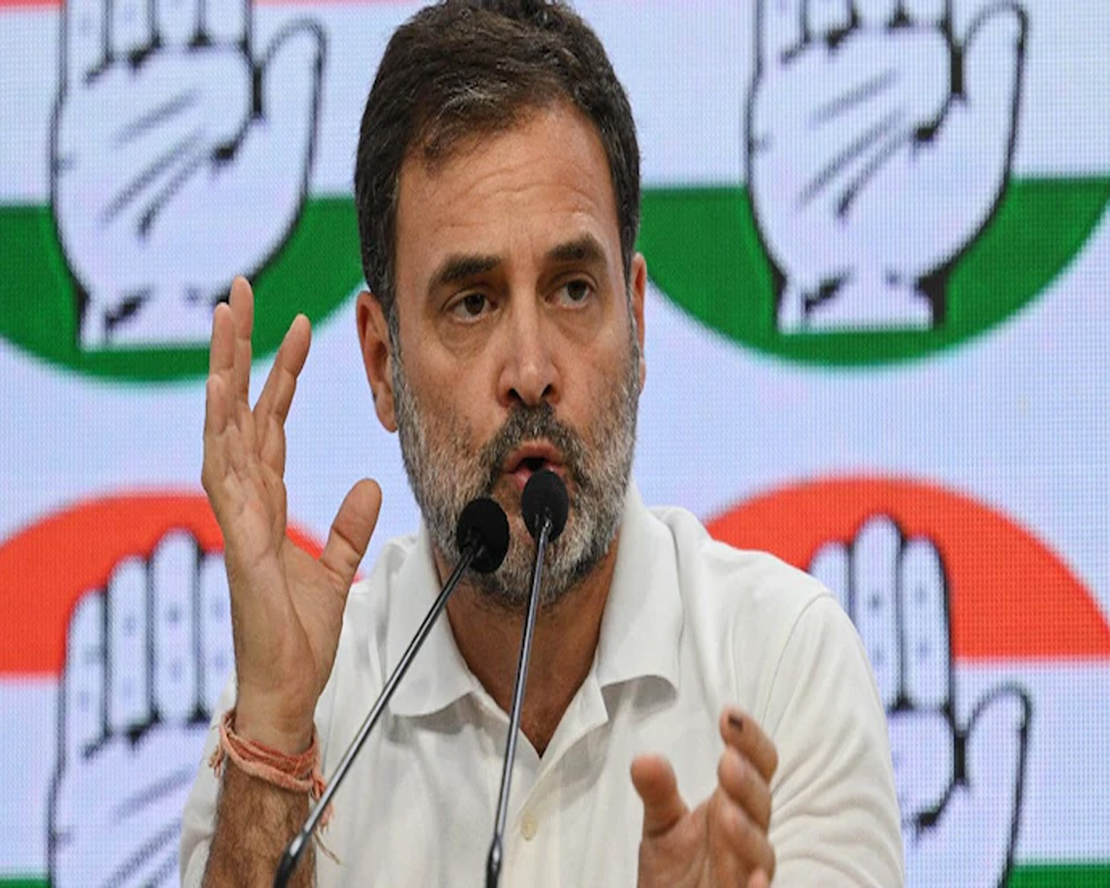 Rahul Gandhi accuses BJP of controlling EC, CBI, ED, claims Constitution 'under attack'