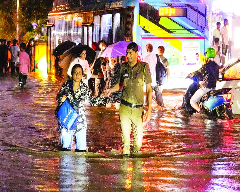 Rain brings Delhi, NCR to a halt