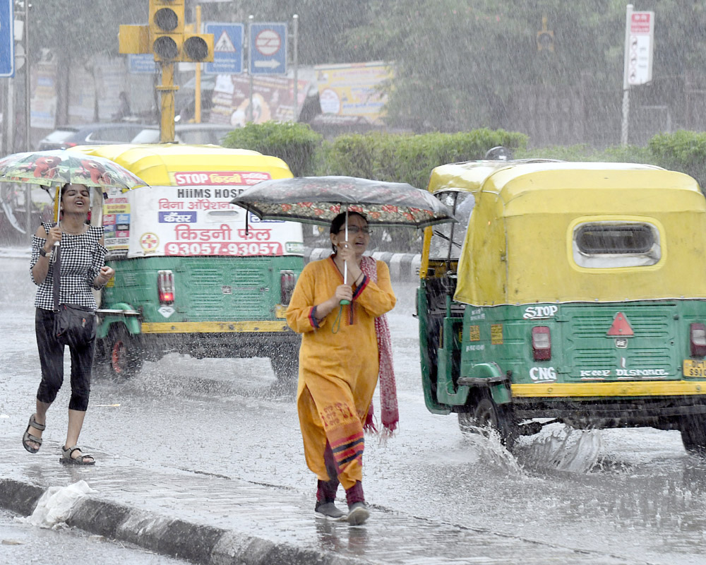 Rain lashes parts of Delhi-NCR, more showers likely today