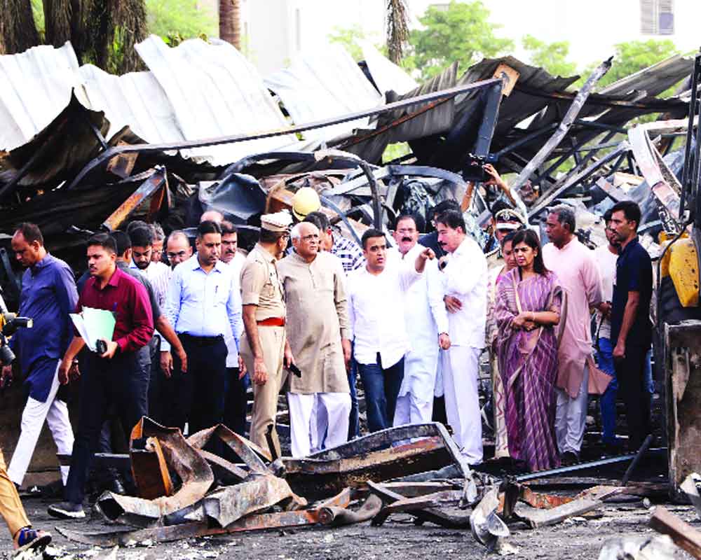 Rajkot a ‘man-made disaster’, HC takes suo motu notice of fire