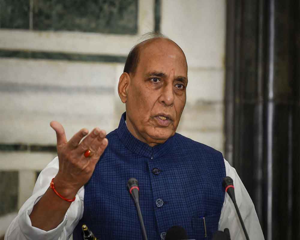 Rajnath Singh hails PM Modi, says NDA identified as family that upholds coalition dharma