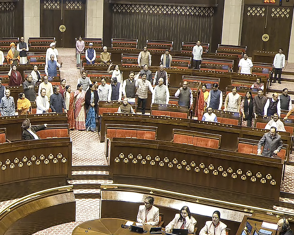 Rajya Sabha adjourns for day amid uproar over Soros, Adani issues