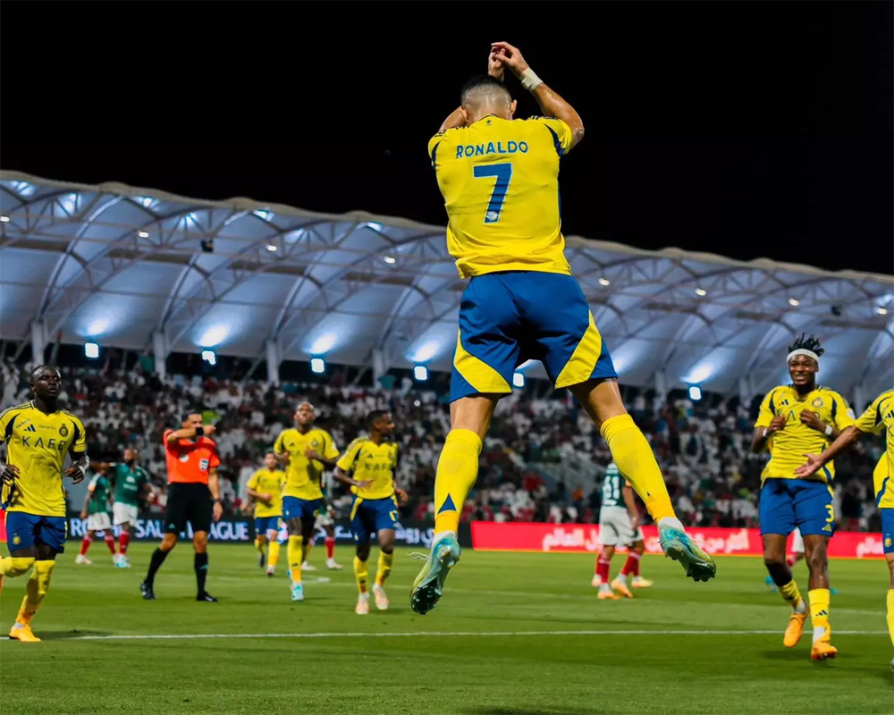 Ronaldo helps Al-Nassr deliver win in new coach Pioli's first game