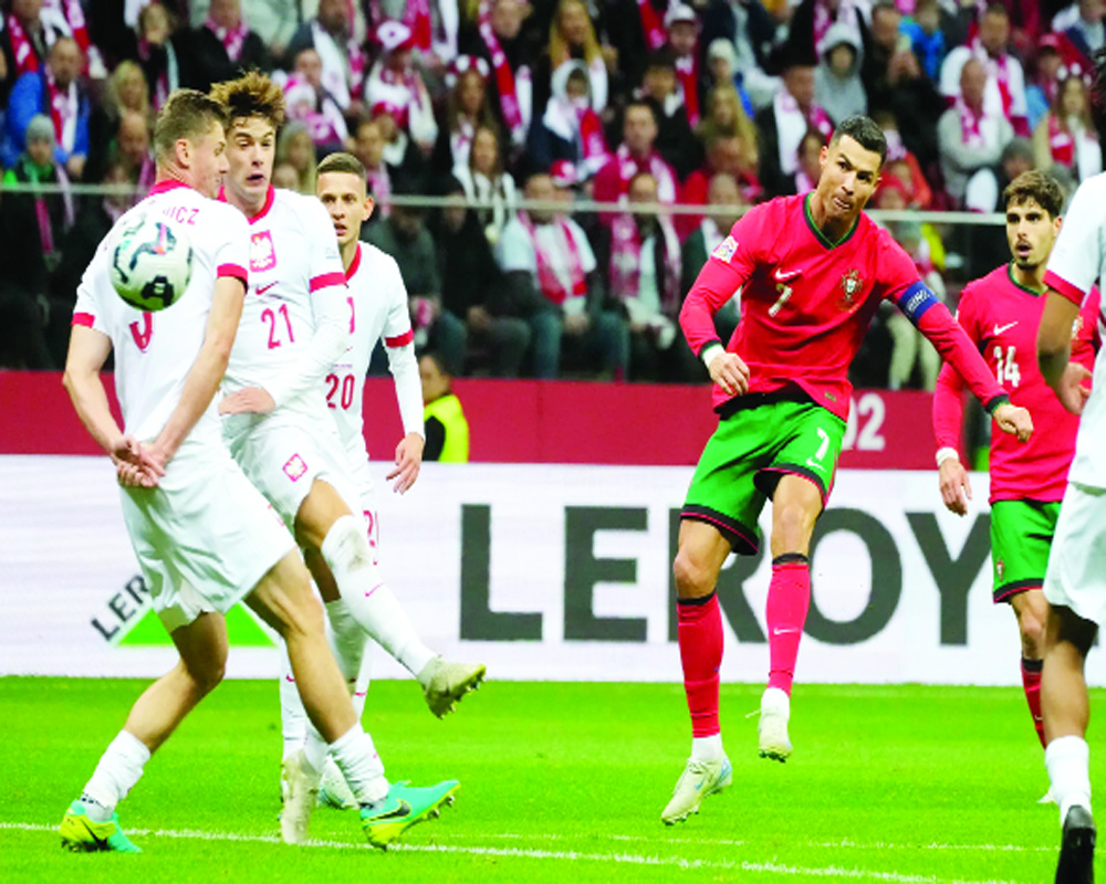 Ronaldo scores again in Nations League win for Perfect Portugal