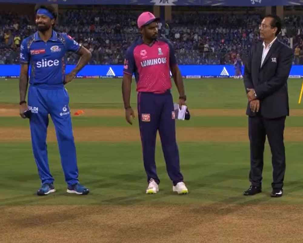 RR win toss, opt to bowl against MI