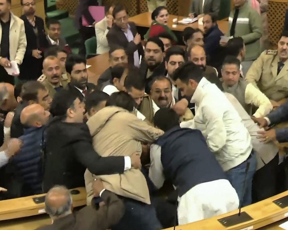 Ruckus in J-K Assembly over special status resolution, House adjourned for day