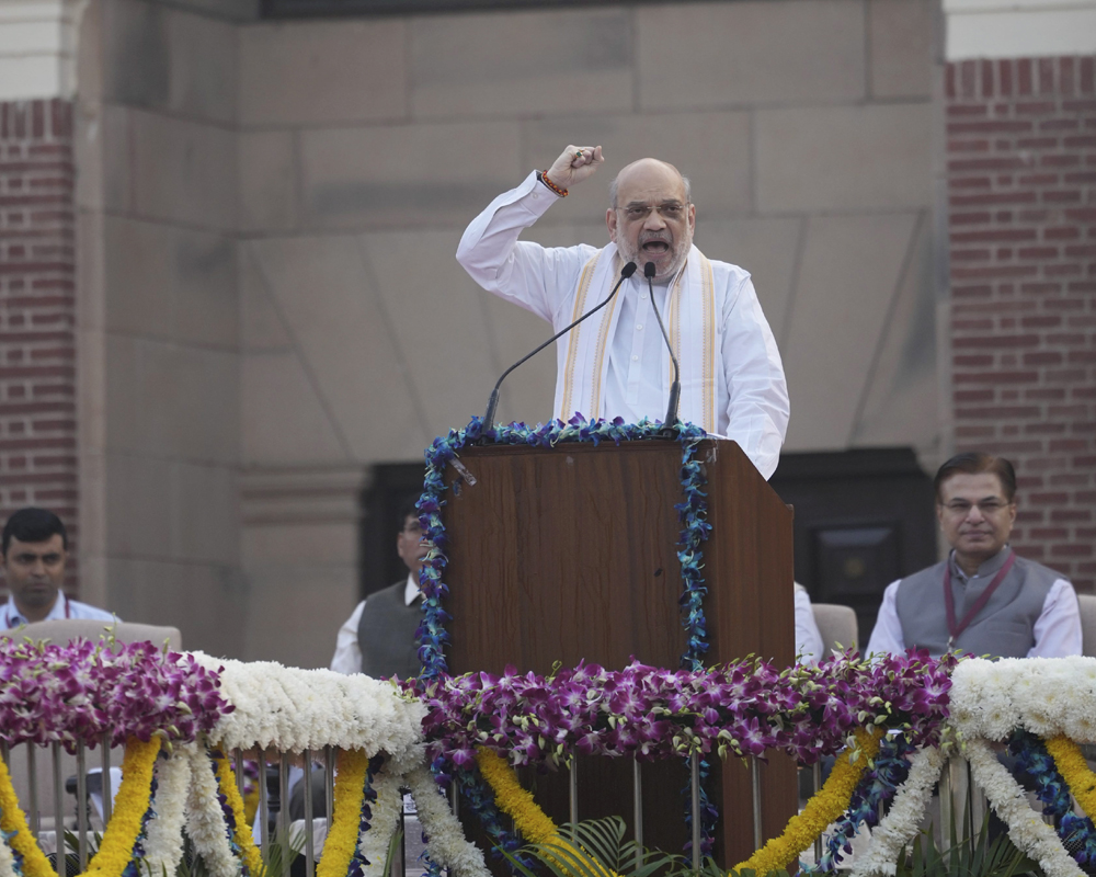 Sardar Patel deprived of Bharat Ratna for long, efforts made to erase his legacy: Amit Shah