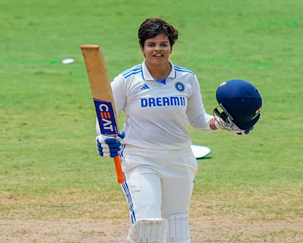 Shafali Verma becomes fastest woman double-centurion in Test cricket
