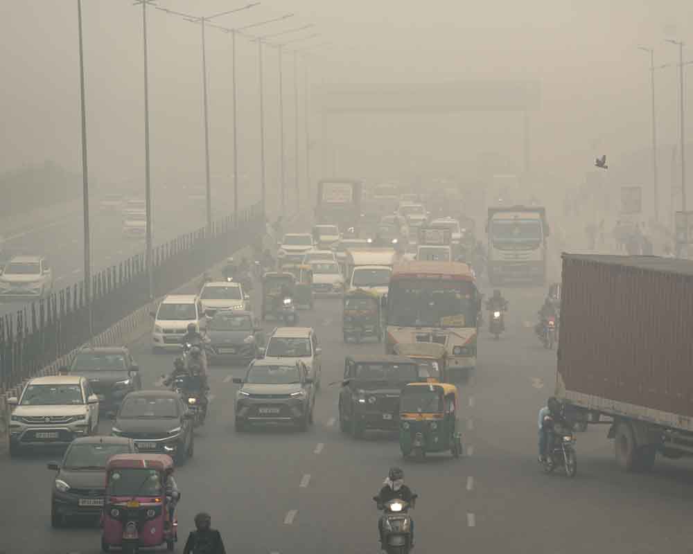 Shrouded in thick smog, Delhi gasps for air