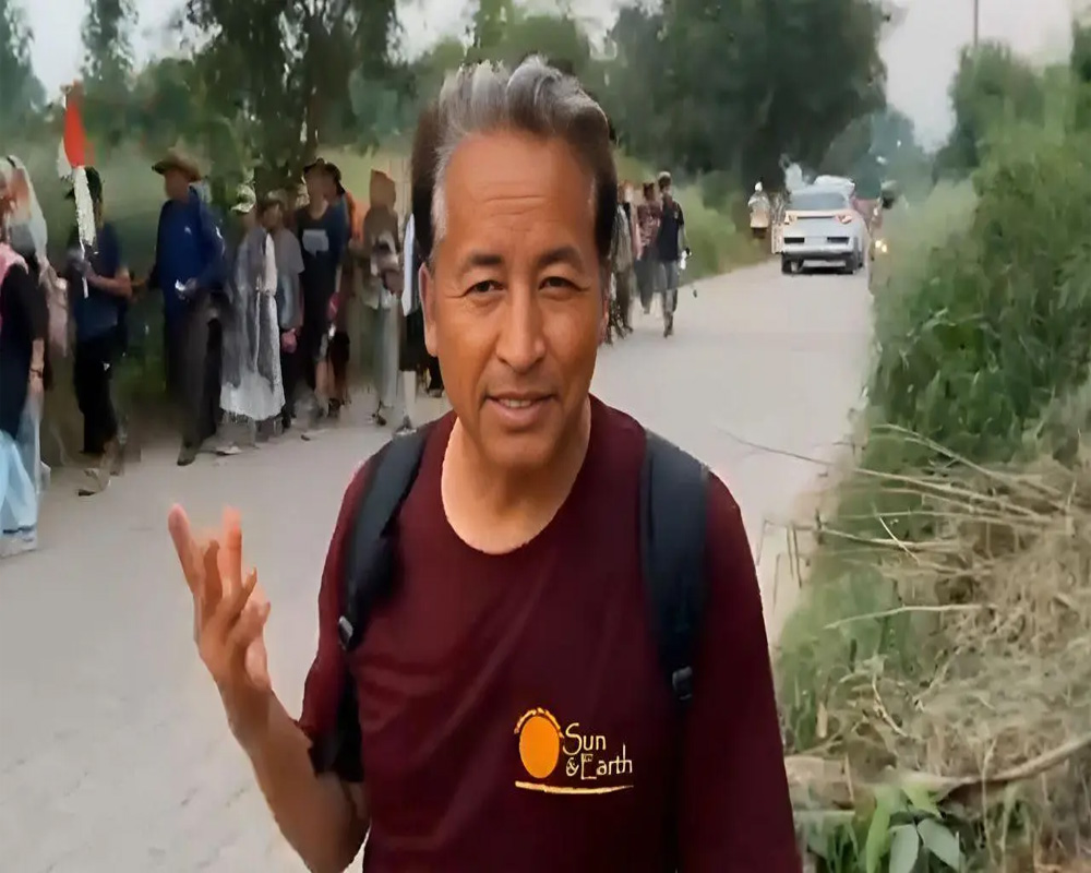 Sonam Wangchuk detained again after release, indefinite fast continues