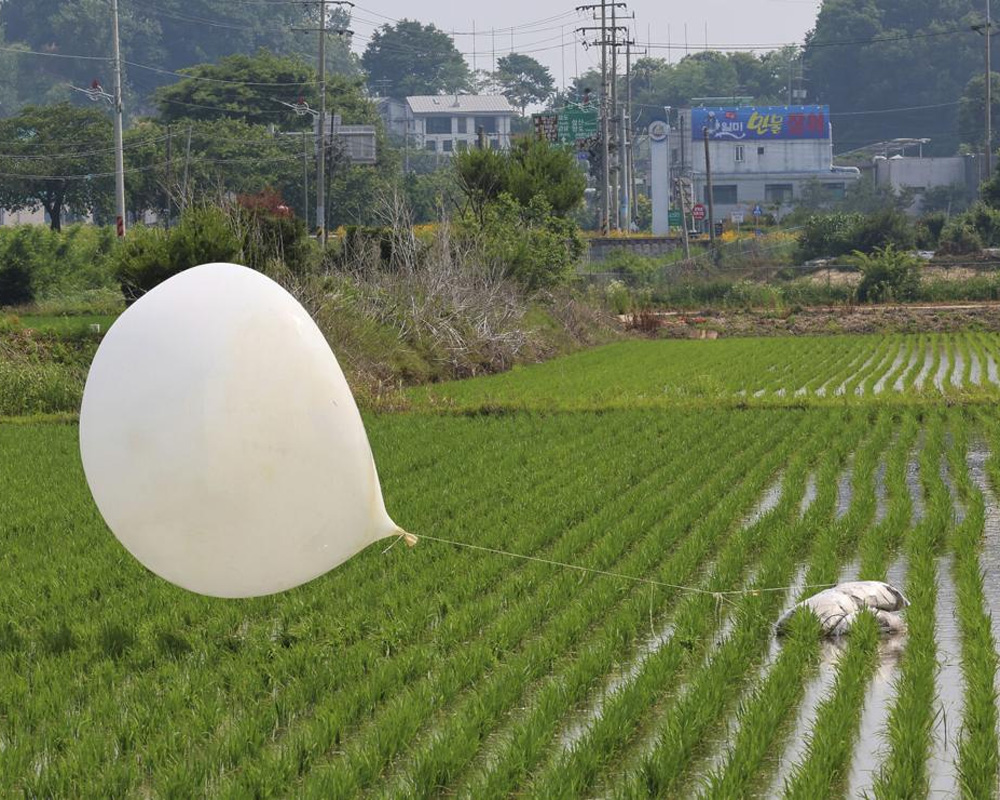 South Korea restarts propaganda broadcasts across border in reaction to North's balloon launches