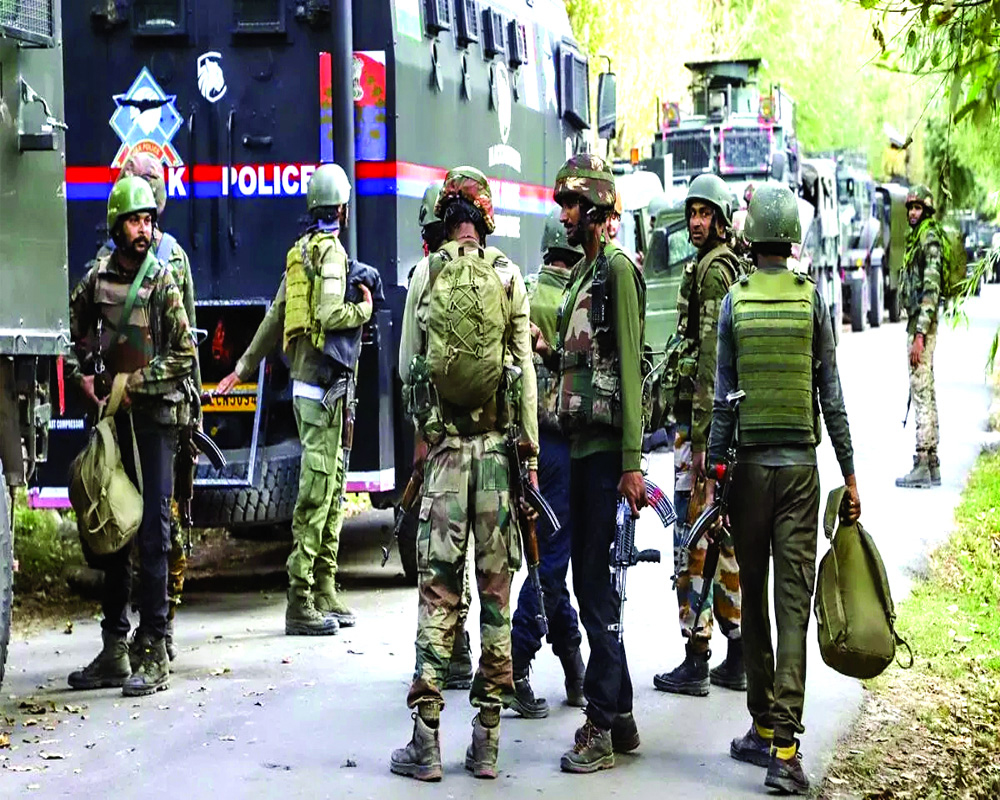 Terrorist killed in encounter with security forces in Srinagar