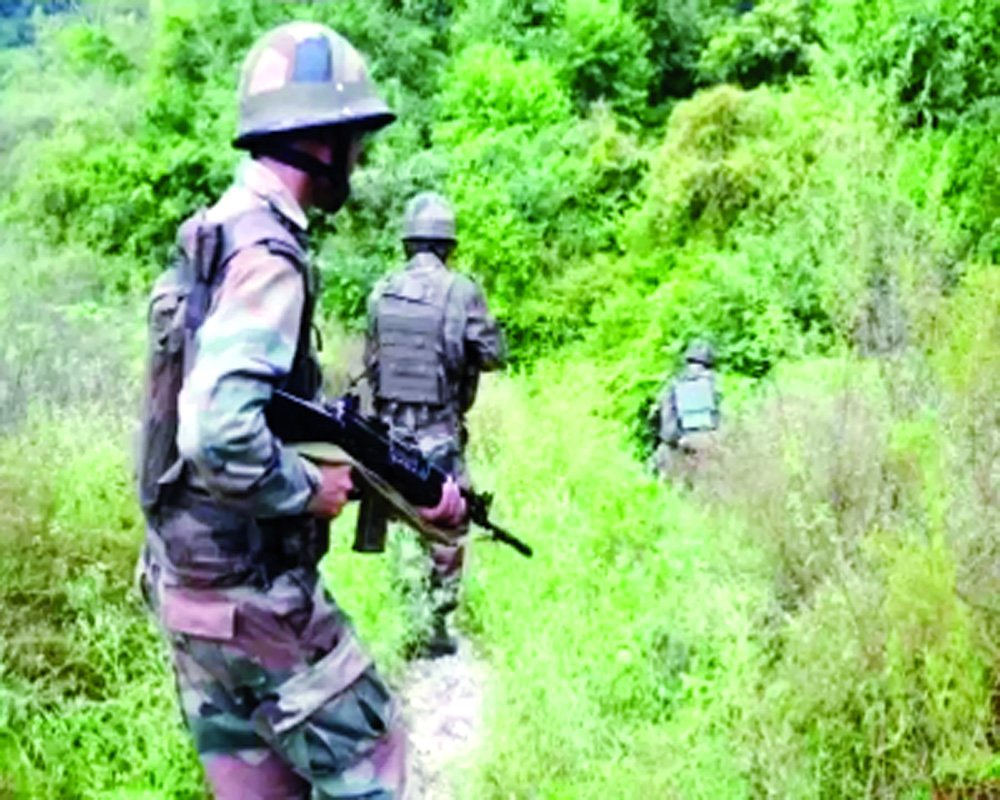 Terrorists kill two Village Defence men