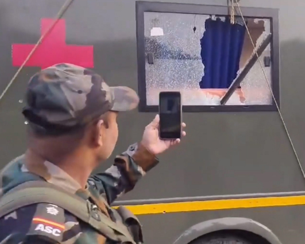 Terrorists open fire on Army ambulance, gunfight underway in Jammu